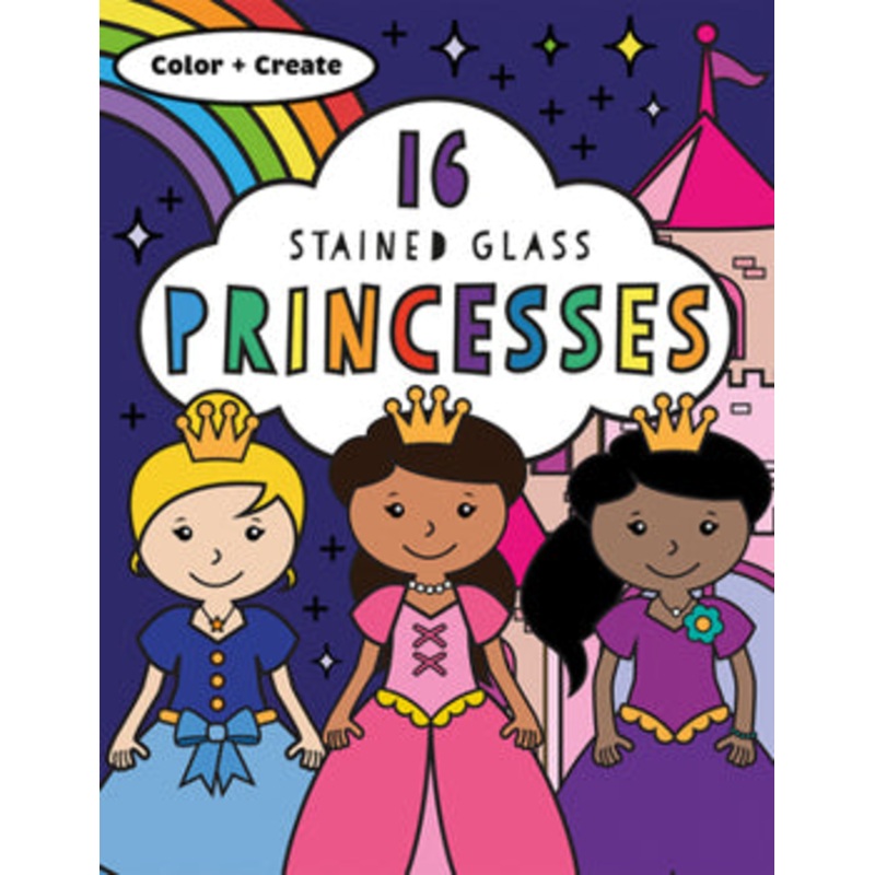 16 Stained Glass - Princesses