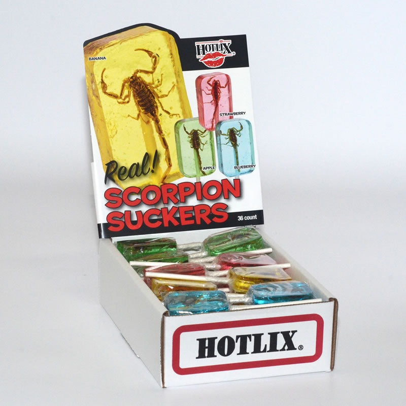 Hotlix Scorpion Lick-It Suckers