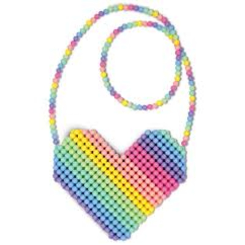 iScream Beaded Heart Shaped Crossbody Bags