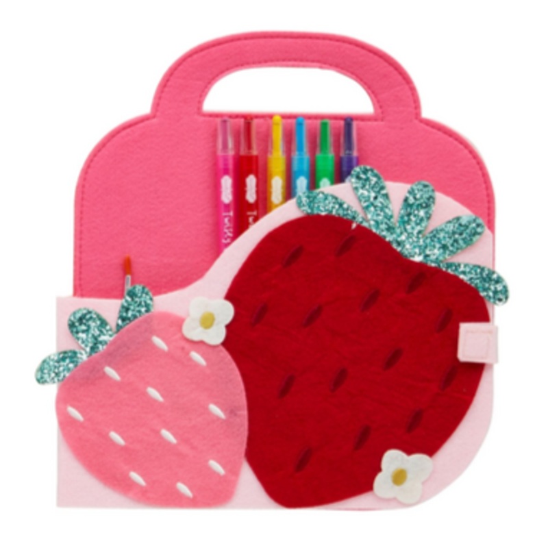 Mud Pie Strawberry Art Folio