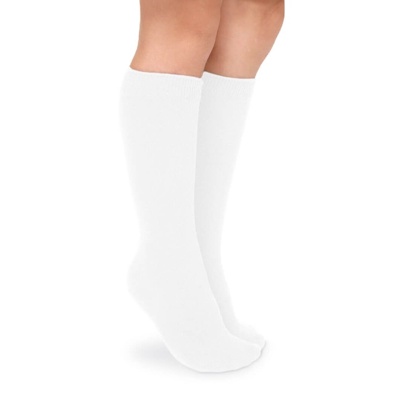 Uniform Cotton Cable Knee High Socks - 1600