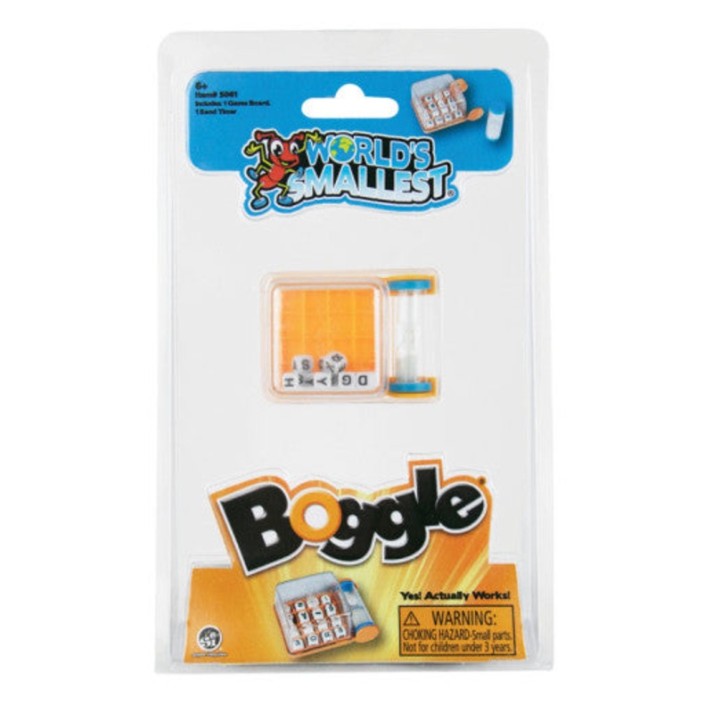 World's Smallest Boggle Game