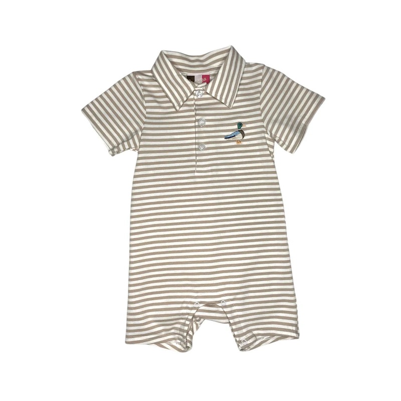 Banana Split Duck Boys Romper