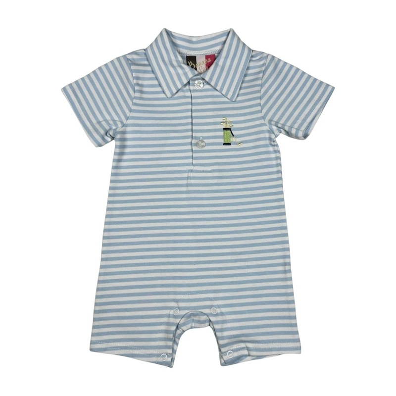 Banana Split Par 3 Boys Romper