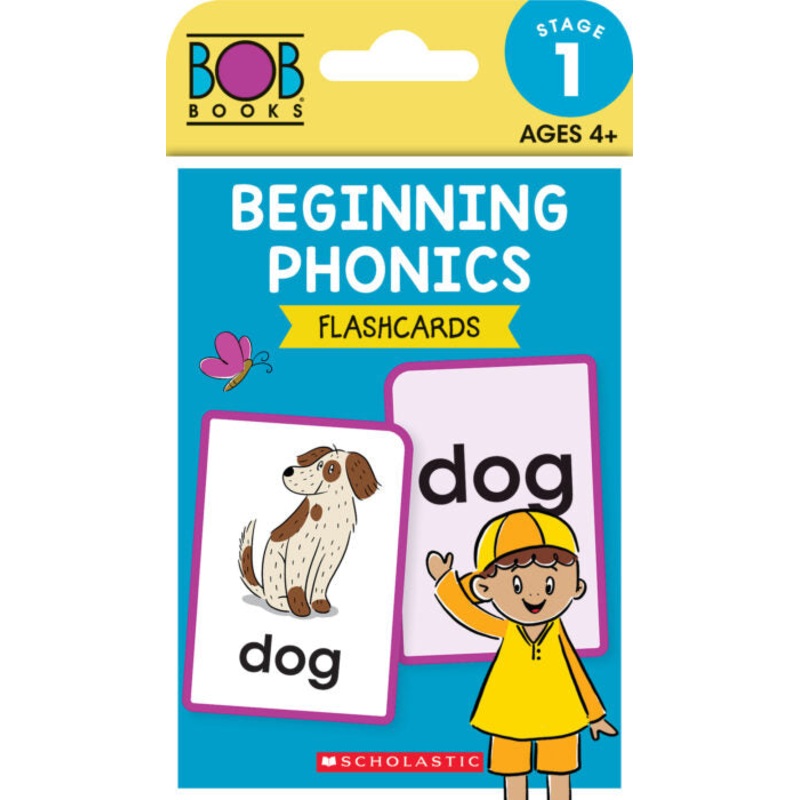 Bob Books: Beginning Phonics Flashcards