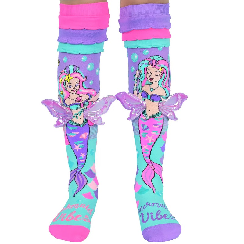 Madmia Crazy Socks - Mermaid Vibes (Ages 6-99)