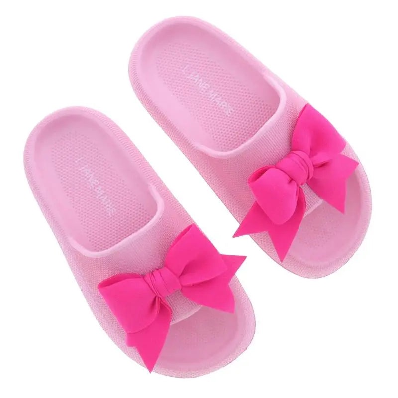 Pink Eloise Open Toe Slides