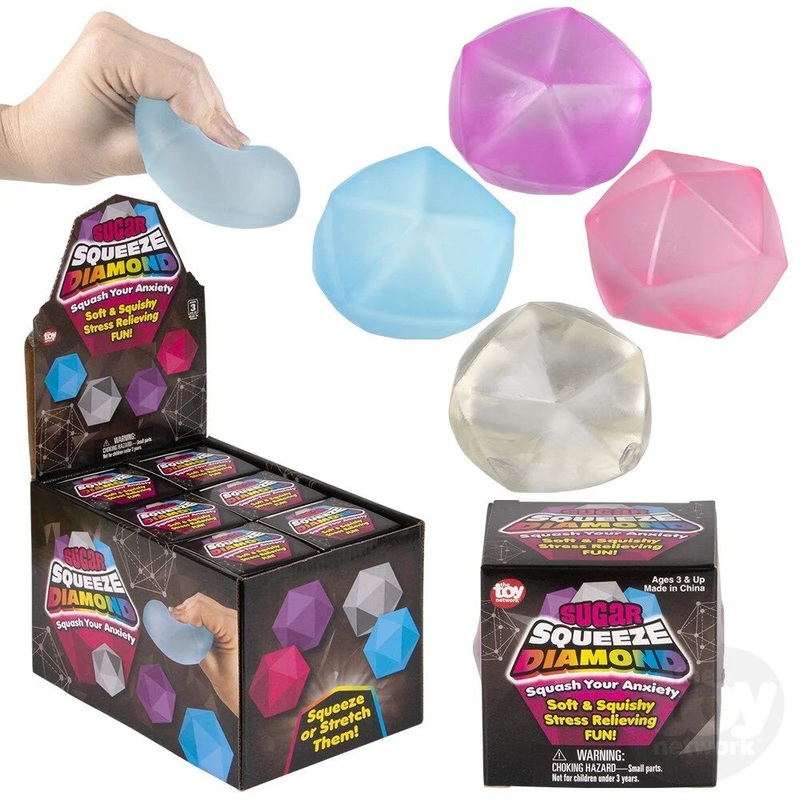 Squeezy Sugar Diamond Assorted