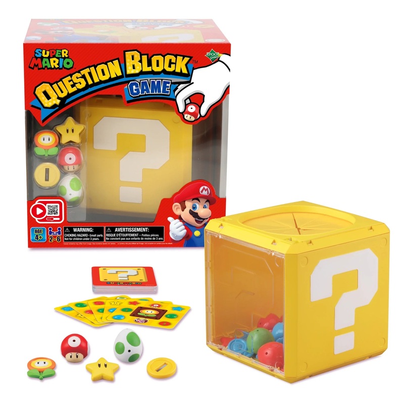 Super Mario What's in the Question Block Game
