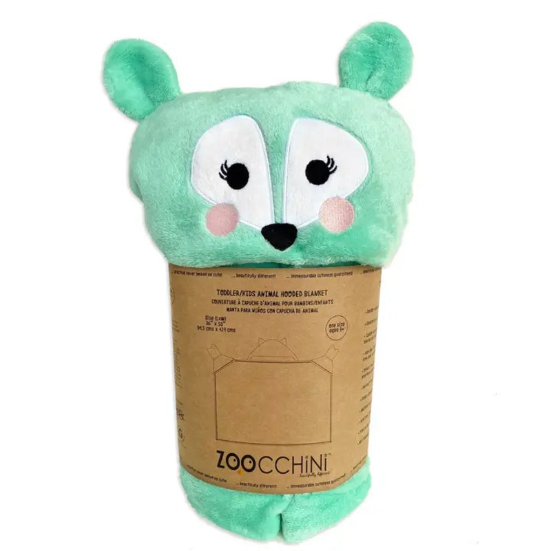 Toddler/Kids  (50"x36") Animal Hooded  Blanket - Fiona the Fawn