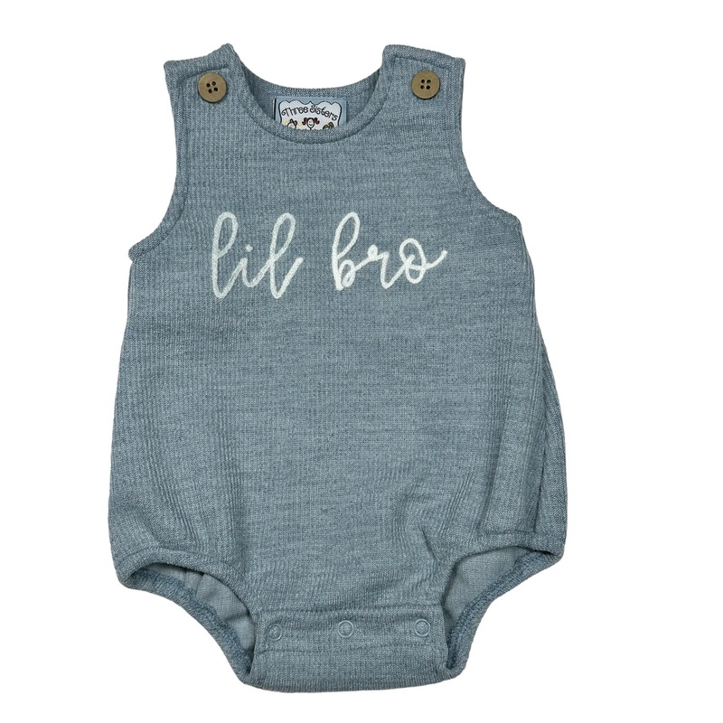 Boys Applique Bubble - Lil Bro