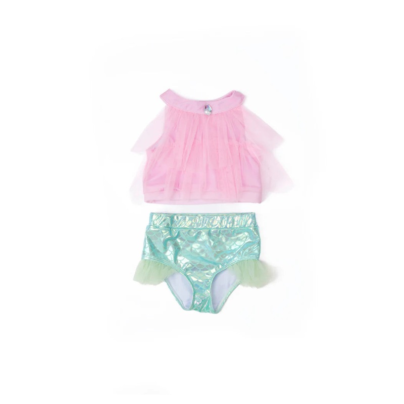 Great Pretenders Pink Mermaid 2Pc Swimsuit