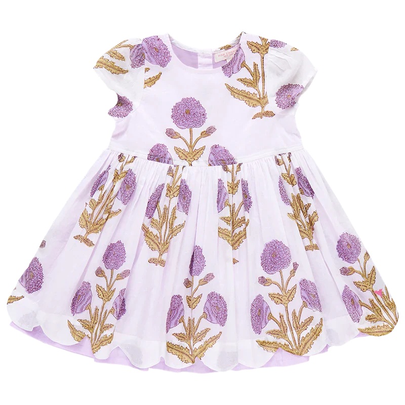Pink Chicken Lavender Dandelion Marisol Dress