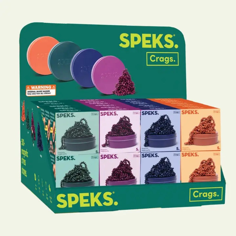 Speks Crags Magnetic Fidget Putty - Mini Matte Mix (Assorted)