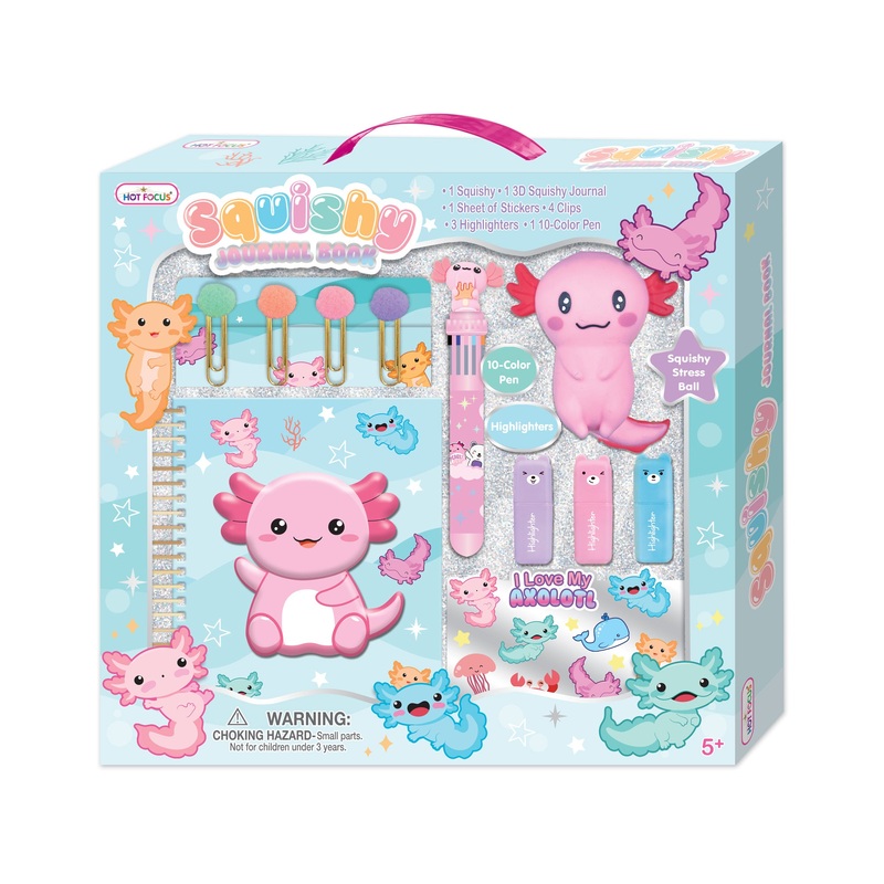 Squishy Journal Book - Critters Stationery Set