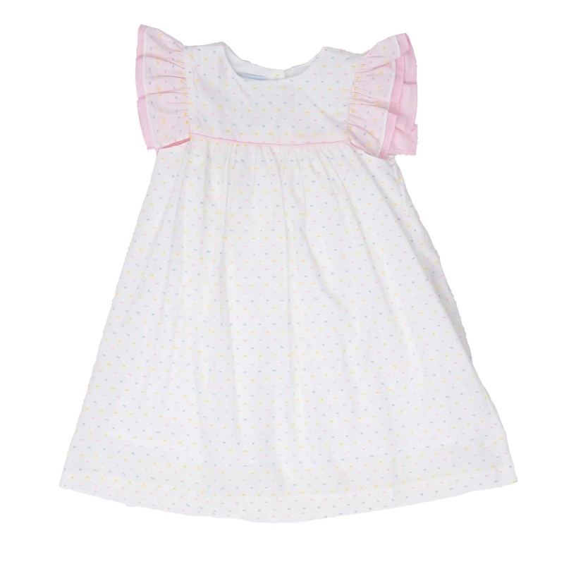 The Oaks Pastel Swiss Dot Tara Dress