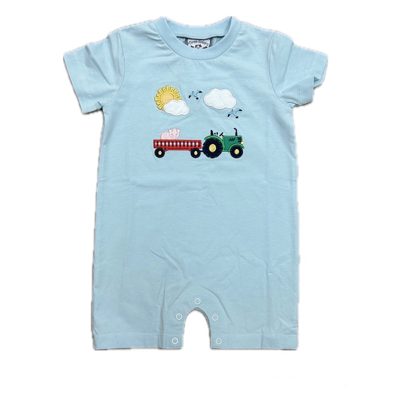 Three Sisters Boys Romper - Farm Days