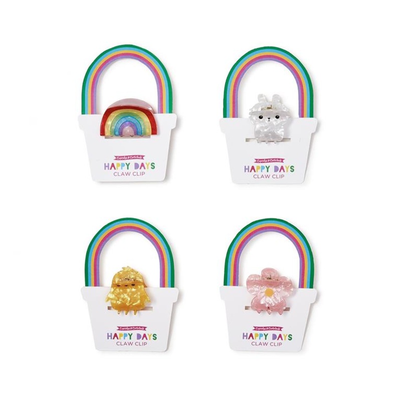 Cupcakes and Cartwheels Claw Clips