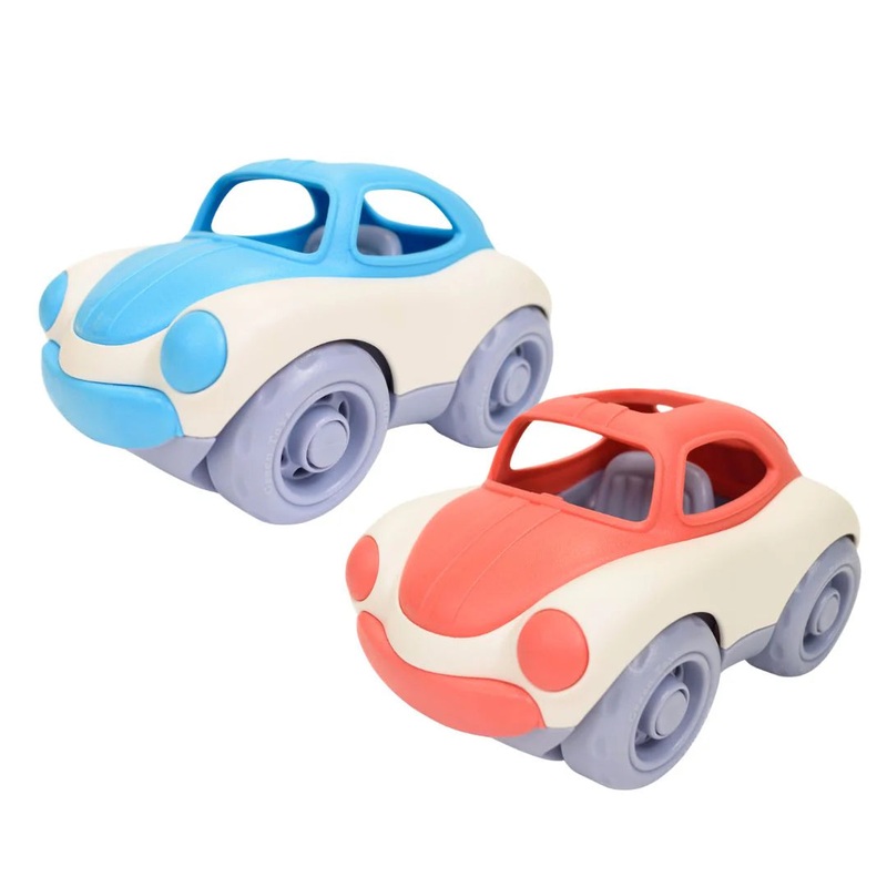 Green Toys 2Pk Soft Top Push Car