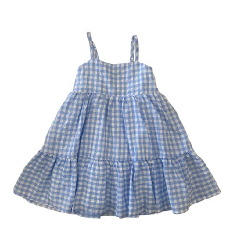 Lulu Bebe Mollie Spaghetti Strap Dress - Blue