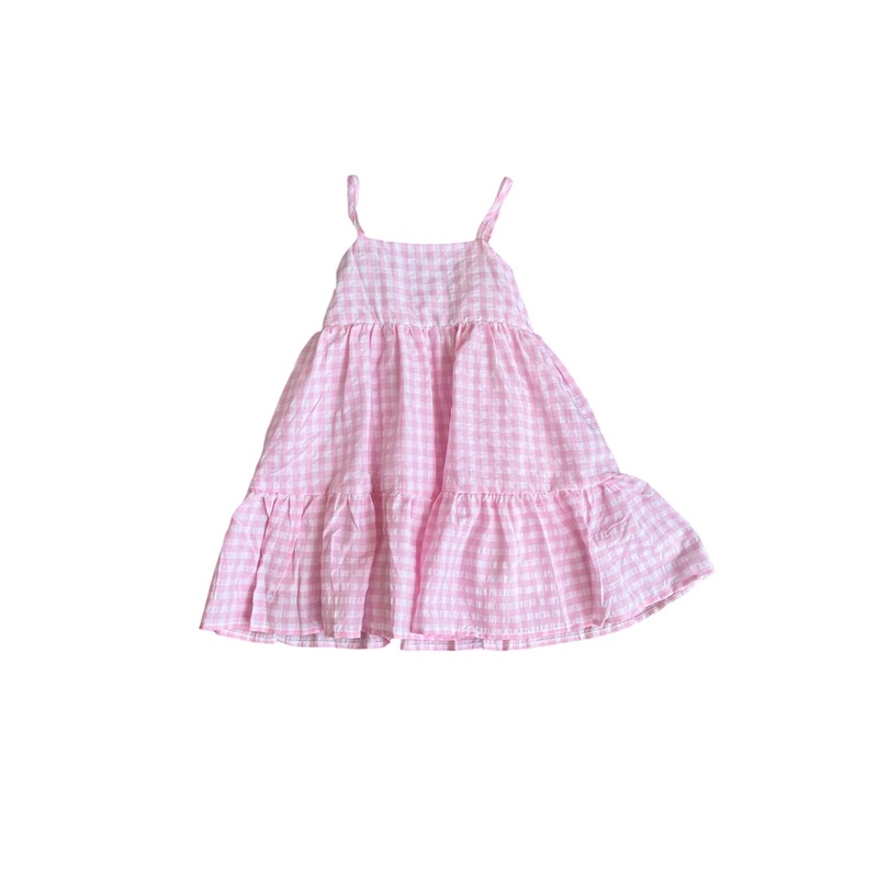 Lulu Bebe Mollie Spaghetti Strap Dress - Pink