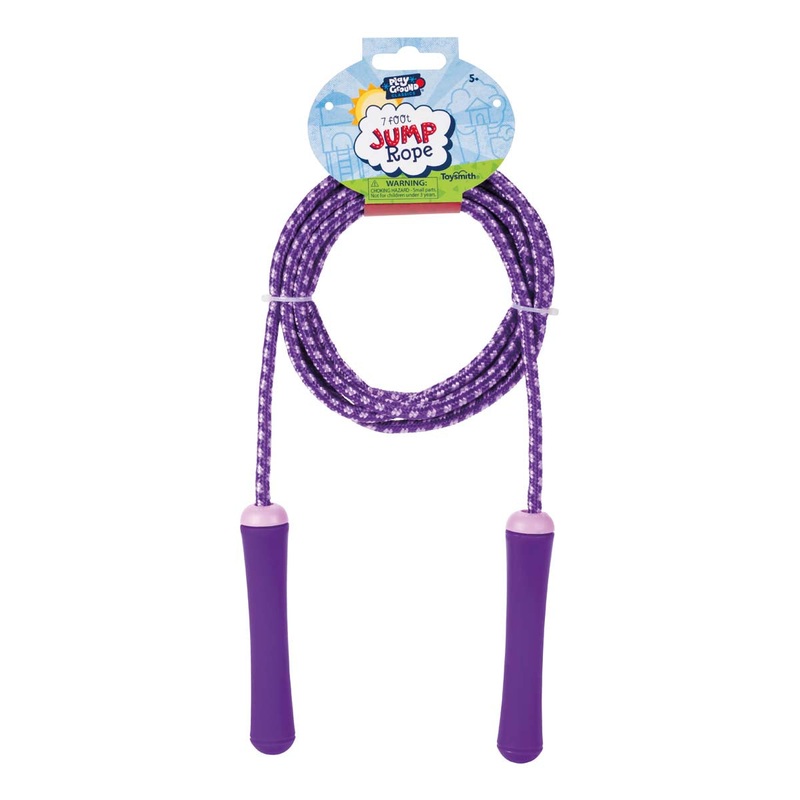 Playground Classics 7ft Jump Rope (Assorted Colors)