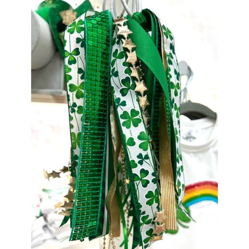 Pony Tail Streamers - St. Patty's Day