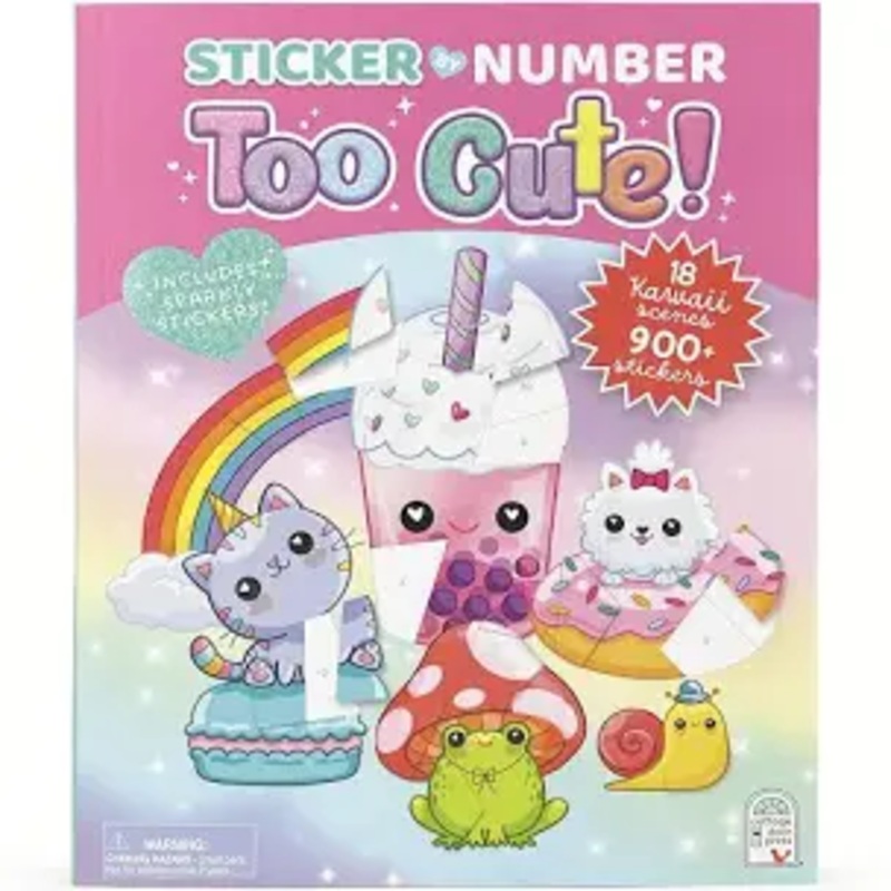 Sticker by Number Too Cute