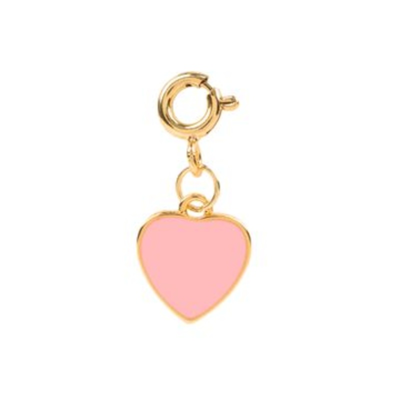 The Crowns Pink Heart Charm