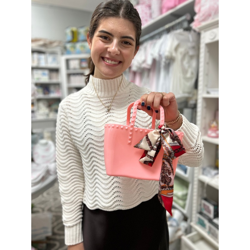 Tiny Jelly Bag with Scarf Assorted