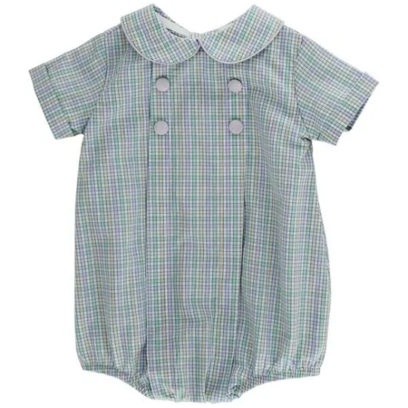 Bailey Boys Astoria Plaid Dressy Bub Short