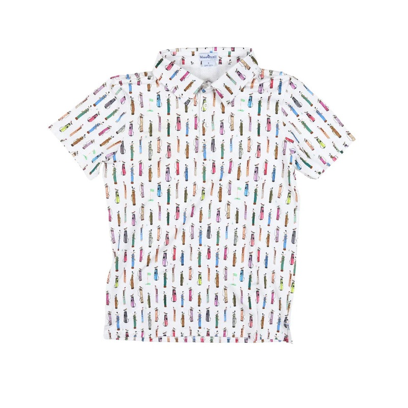 Blue Quail Polo S/S Shirt - Golf Bags