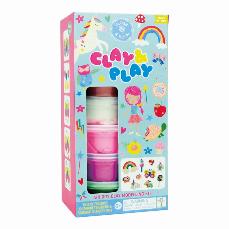 Floss & Rock Clay N Play- Rainbow Fairy