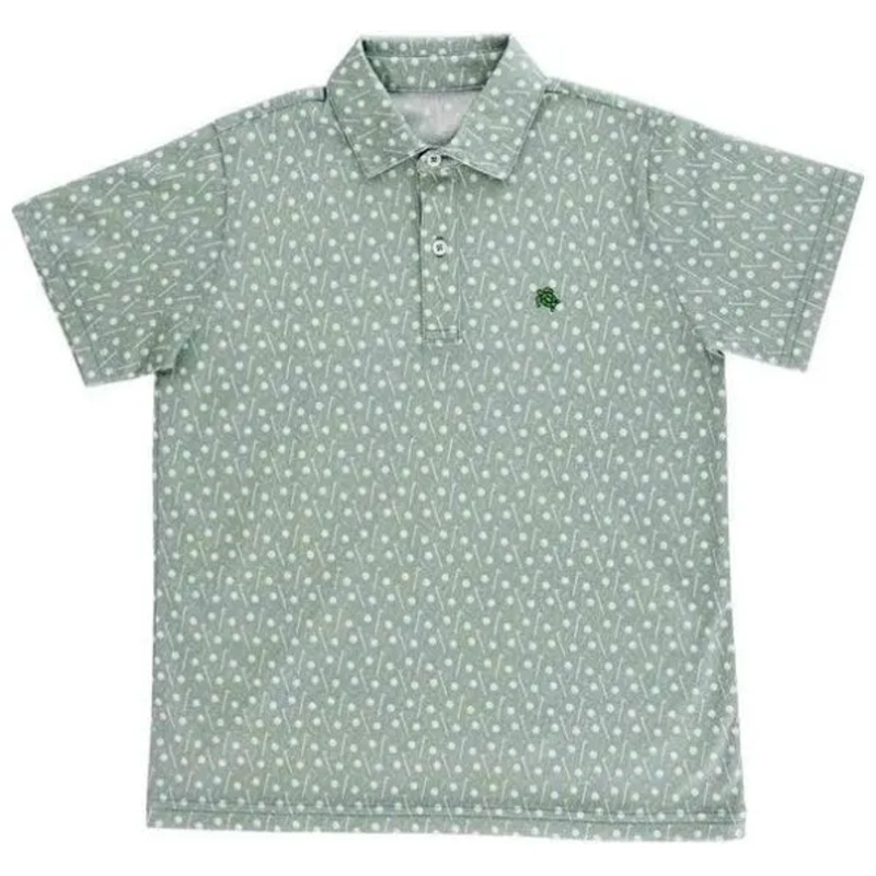 J. Bailey Henry S/S Performance Polo Shirt - Golf on Green