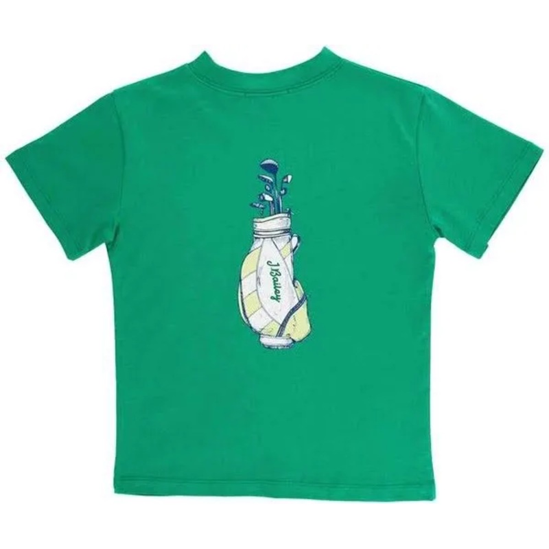 J. Bailey Logo Tee Shirt - Golf on Kelly