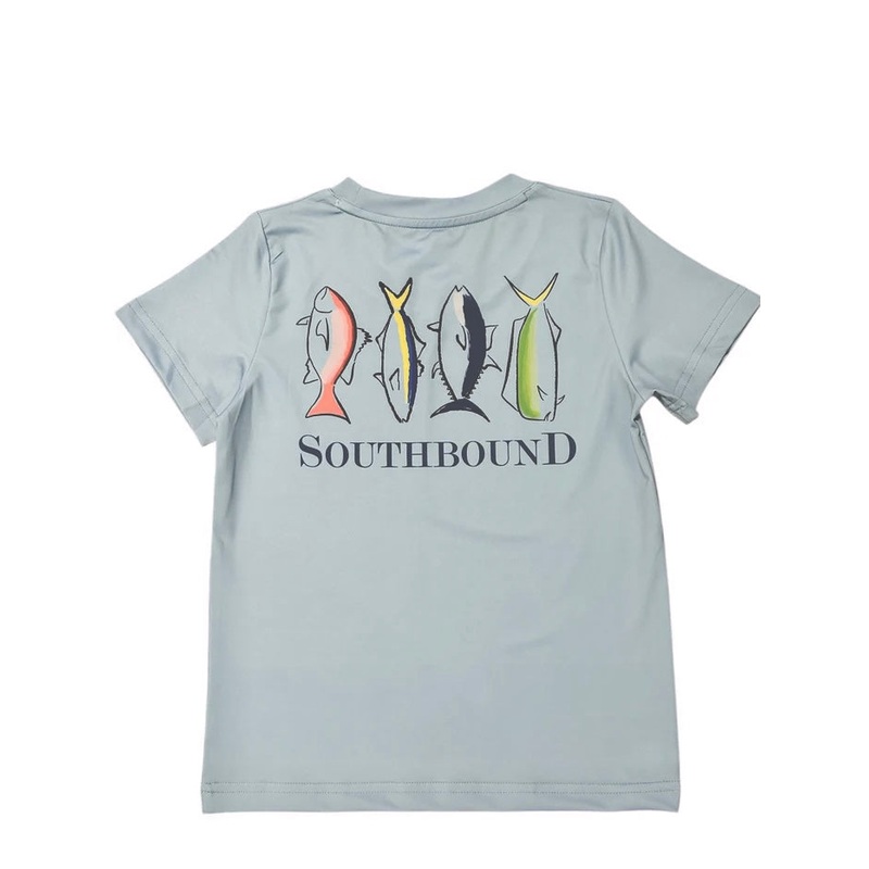 Southbound Boys Performance Tee - Fishing Lures