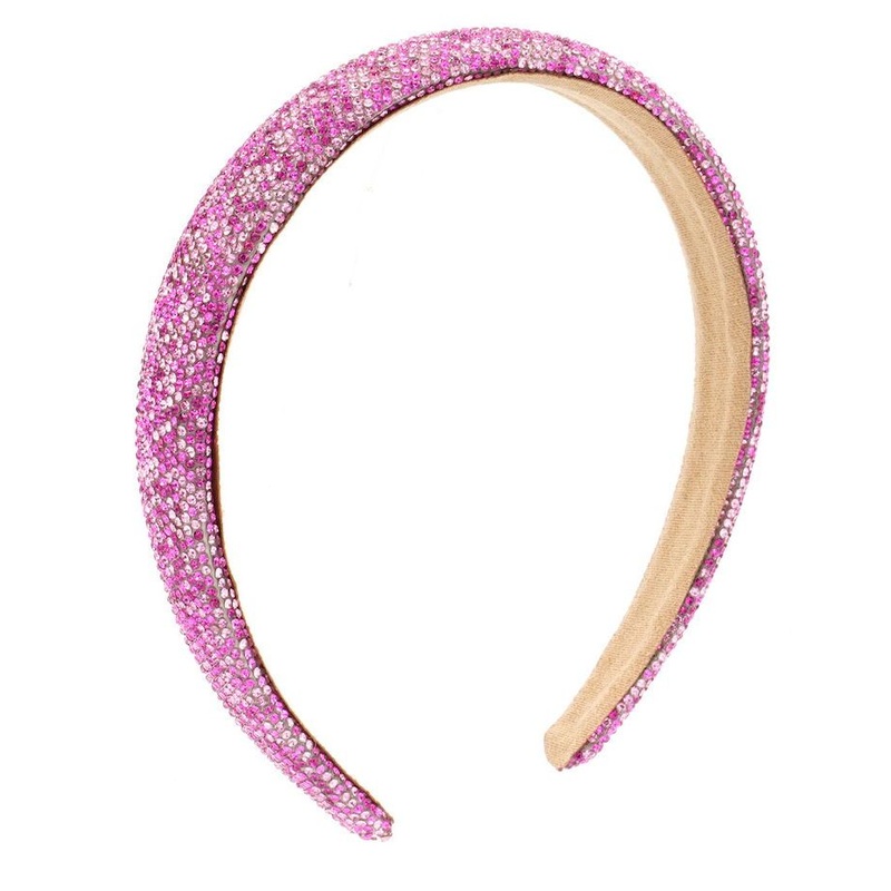 Bari Lynn Thin Crystallized Headband (Assorted Colors)