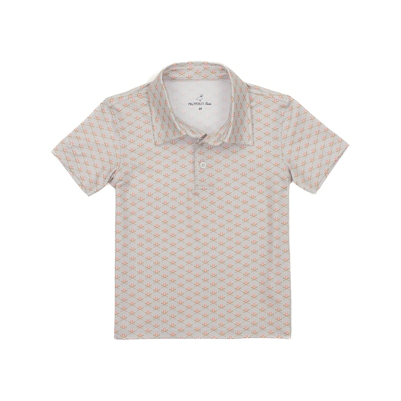 Properly Tied Inlet Polo Baseball Shield