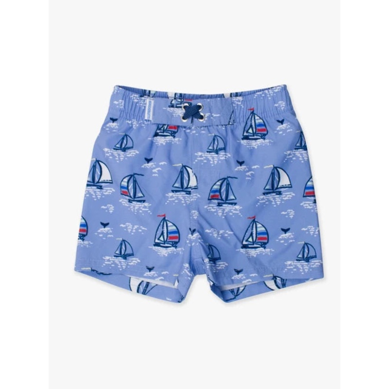 Rugged Butts Blue Seas The Day Swim Trunks