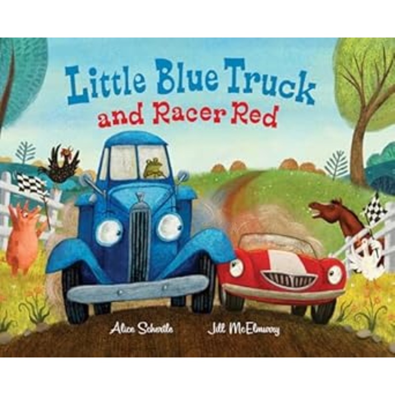 Little Blue Truck and Red Racer