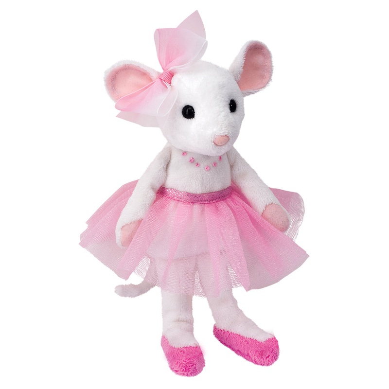 Petunia Ballerina Plush Mouse