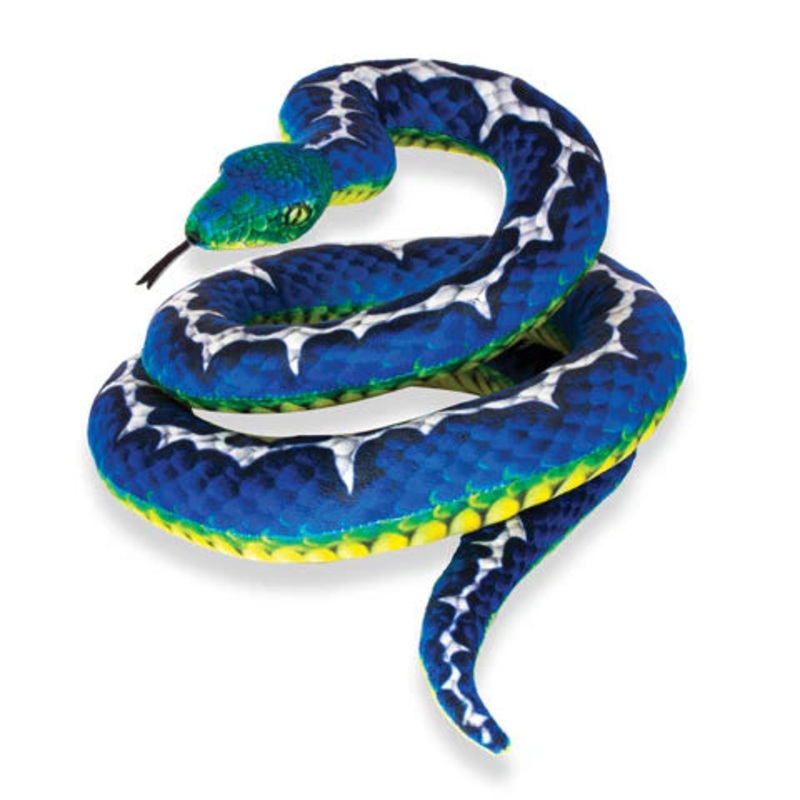 Real Planet Tree Python Blue/White Snake 78.7"