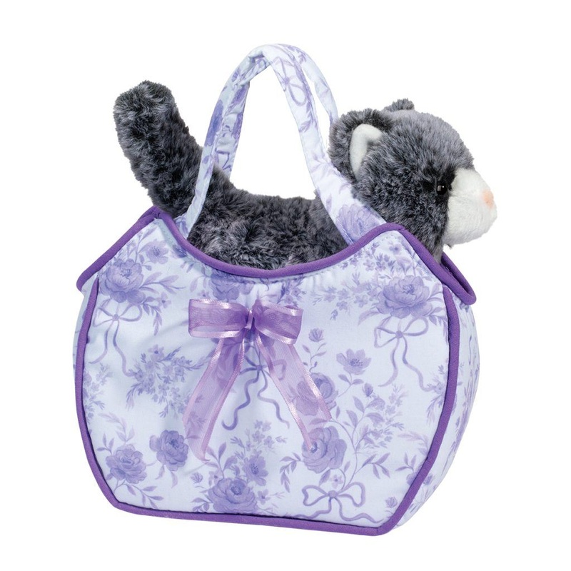 Sassy Pet Sak -  Fancy Flowers w/ Cat